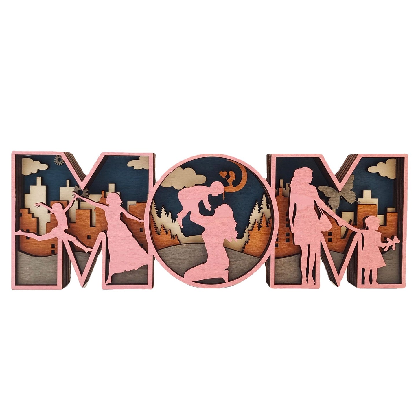 Father's Day Wooden Crafts Decoration Creative Home Decoration